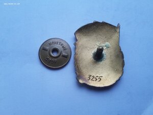 Отличнику дальстроевцу 162 серебро с доком ОСС зол-плат 3255