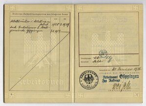 Трудовые нем. книжки «arbeitsbuch»
