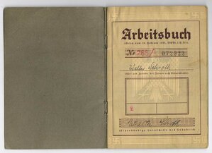 Трудовые нем. книжки «arbeitsbuch»