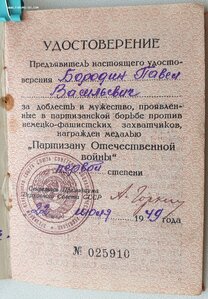 Партизан. Партизанская бригада Совиткова. Калининская обл