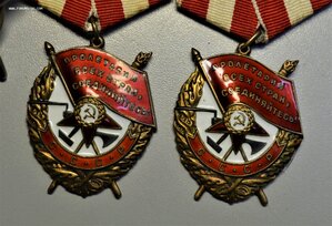 Два ордена Боевого Красного Знамени и КЗ на одного