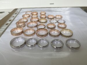 Абсолютно новые обручальные российские золотые кольца лотом.