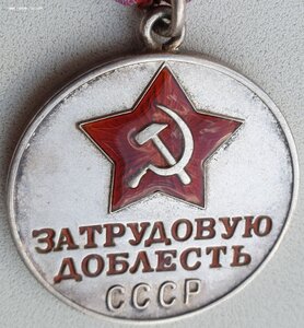 Трудовая доблесть № 50.923 персональный документ