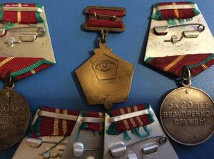 Выслуга КГБ - МВД.