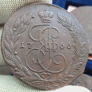 5 копеек 1758-1769 - кучка