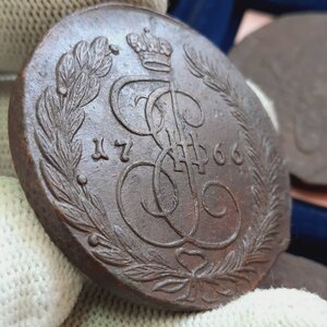 5 копеек 1758-1769 - кучка