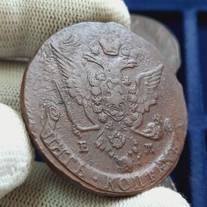 5 копеек 1758-1769 - кучка