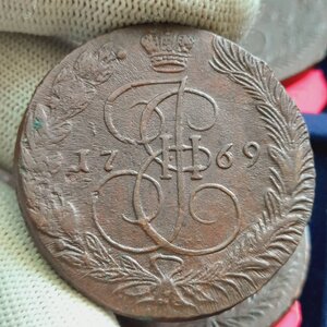 5 копеек 1758-1769 - кучка