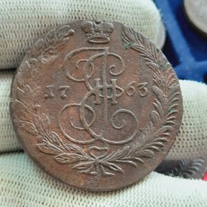 5 копеек 1758-1769 - кучка