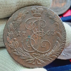 5 копеек 1758-1769 - кучка