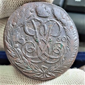 5 копеек 1758-1769 - кучка