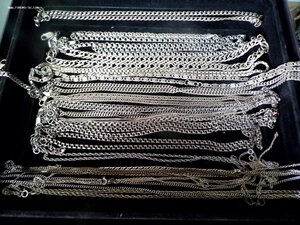 Серебряные цепочки 875-925пр 400гр.+