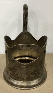 Подстаканник. Серебро 875 пробы.