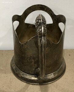 Подстаканник. Серебро 875 пробы.