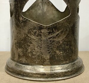 Подстаканник. Серебро 875 пробы.