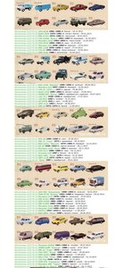 Автолегенды СССР от DEAGOSTINI Полная серия!!! Номера 1-150
