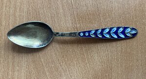 Ложка десертная,эмаль