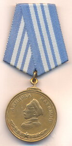 Медаль Нахимова № 4176  .