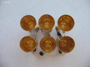 Набор рюмок. Серебро. Новые!