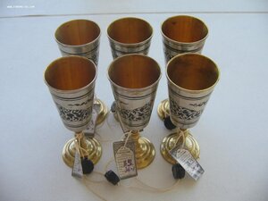 Набор рюмок. Серебро. Новые!