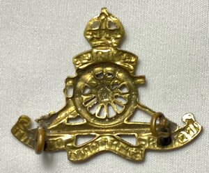Кокарда Королевской Артиллерии. Великобритания.