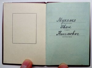 Орден Дружбы Народов № 23.729 Люкс + Документ