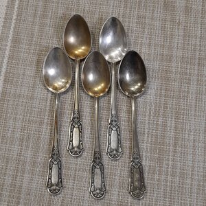 Чайные ложки - серебро 875