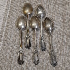 Чайные ложки - серебро 875