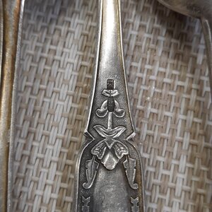 Чайные ложки - серебро 875