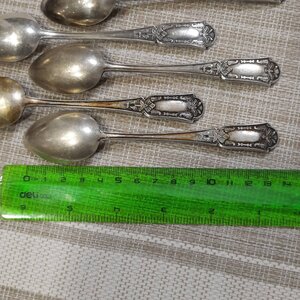 Чайные ложки - серебро 875