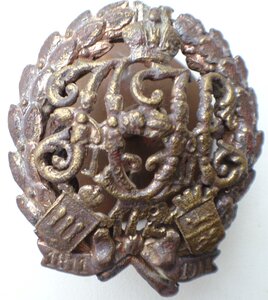 Знак 172 пехотного Лидского полка.