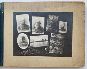 Альбом 1-ой Иркутской Школы Прапорщиков 1917 год.