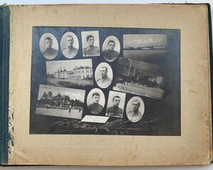 Альбом 1-ой Иркутской Школы Прапорщиков 1917 год.