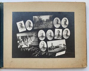 Альбом 1-ой Иркутской Школы Прапорщиков 1917 год.