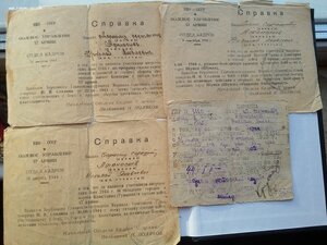 Снайпер. Слава 3 ст 801325 с ОК и УК, Отвага, благодарности