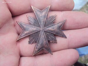 ПОЛКОВОЙ ЗНАК ЛЕЙБ-ГВАРДИИ КАЗАЧЬЕГО ПОЛКА.