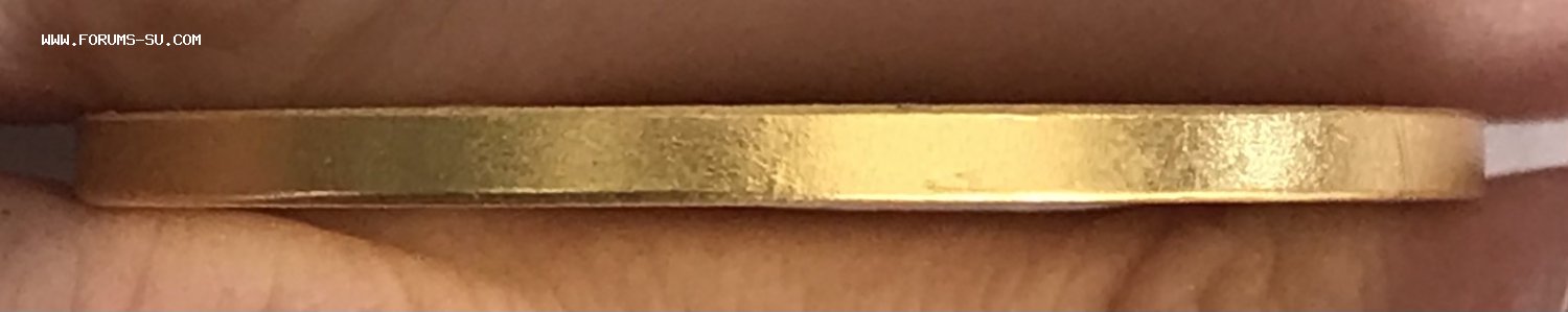 Золотая школьная медаль РСФСР, 40мм