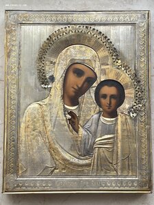 Казанская Пресвятая Богородица, Серебро