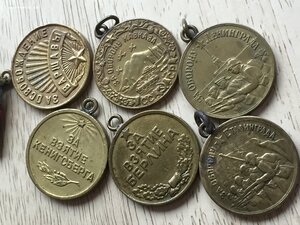 6 медалей - города