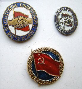 Подборка5 редких знаков соцстран, страны СЭВ