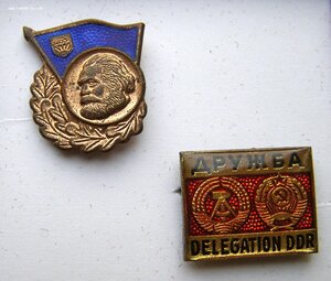 Подборка7 редких знаков соцстран, ГДР