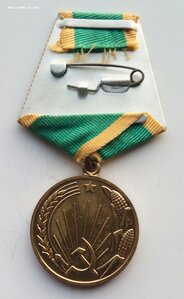 Медаль За освоение целинных земель,  документ.