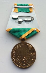 Медаль За освоение целинных земель, документ.