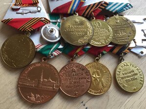Солянка из 8 медалей в сохране