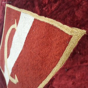 Знамя "Спартак", бархат