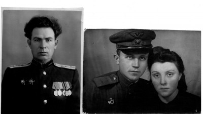 Лётчик с подругой+военный с 2-мя КЗ.