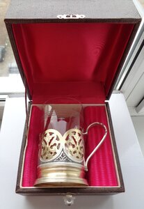 подстаканник Серебро 875 пр Кубачи