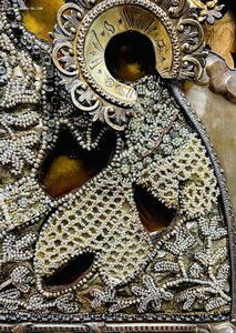 Страстная ПБ серебро 84*, 36х31 см