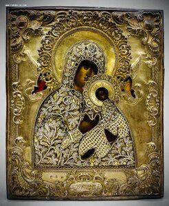 Страстная ПБ серебро 84*, 36х31 см