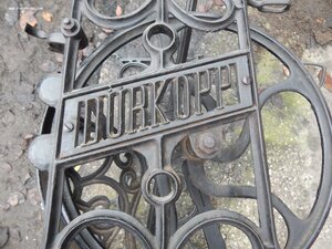 Швейная машинка Kohler(Кехлер)на Станине DURKOPP Литье Чугун